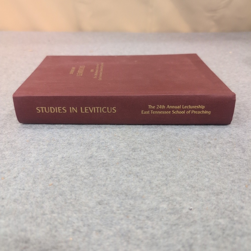 Studies in Leviticus 1998 East Tennessee School of Preaching Lectureship Book - Picture 2 of 7
